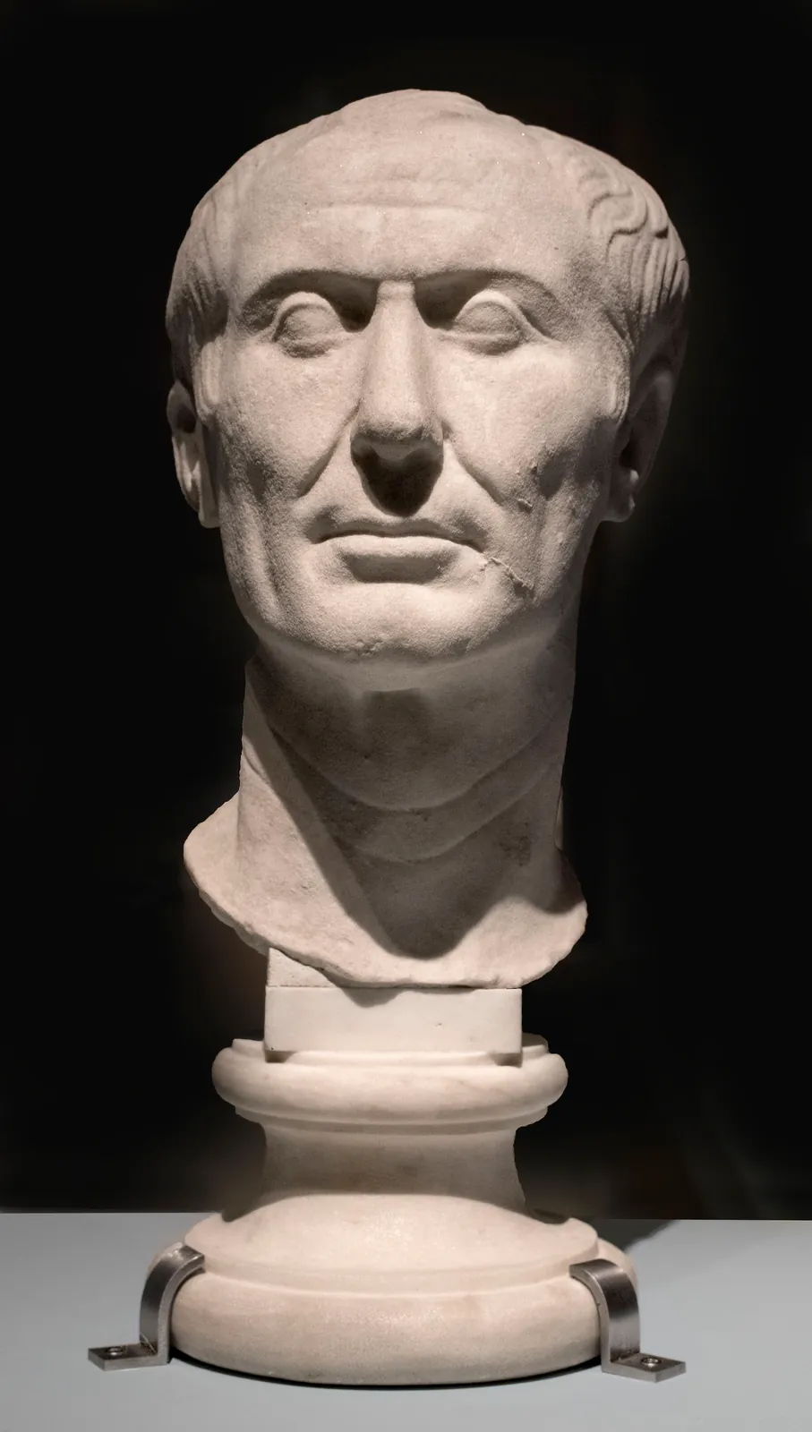 The Tusculum portrait of Julius Caesar, a marble bust dated to the late Republic and identified as the only likeness made of him in his lifetime.